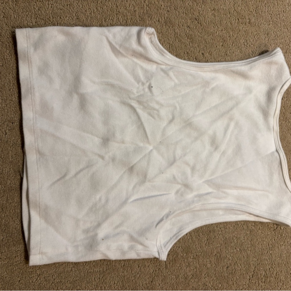White Tank Top - Picture 3 of 3